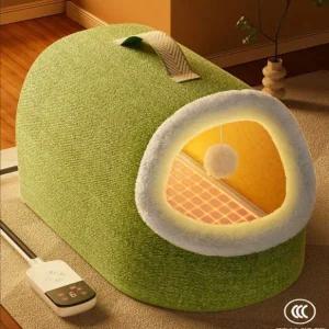 고양이 난방텐트 숨숨집 전기 담요 강아지 동굴집 겨울 하우스 발열 따뜻한 애견 보온