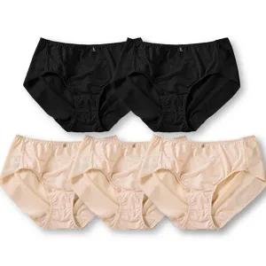 [포이]예스플러스_노라인팬티5매세트/40데니아/맥시타입/무형광/빅사이즈