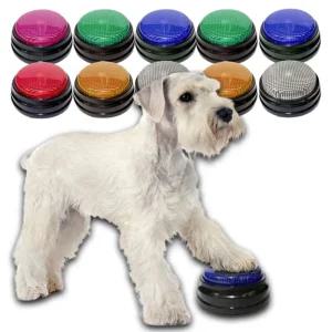 강아지 LED 녹음 간식벨 10P 훈련 놀이 버튼 의사소통