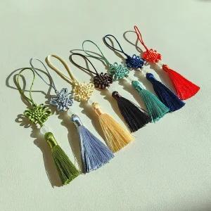 미니 매듭 노리개 키링 한복 전통 태슬 한국 부자재 매듭공예 외국인 선물 고급노리개 답례품