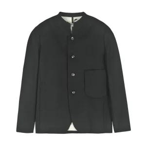 [레노마 옴므]레노마 울 변형 스탠드카라 4버튼 자켓 다크네이비 FMKPBJ05A