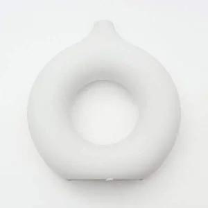 도자기 인테리어 꽃병 화이트 세라믹 화병