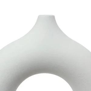 [셀러에이드]도자기 인테리어 꽃병 화이트 오브제 디자인 화병