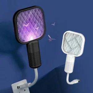 USB미니전기파리채 휴대용모기채 여행용