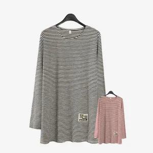 에스티아 3220 레트로 단 슬라브 티셔츠 빅사이즈