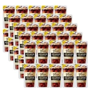 편의점커피 칸타타 아이스 파우치 230mlx50팩 블랙, 아메리카노제로,카라멜마키아또 헤이즐넛
