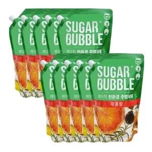 슈가버블 친환경 에코 주방세제 자몽 1.2L x10