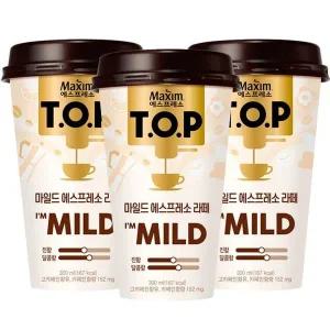 [맥심] 티오피 마일드 에스프레소 라떼 컵커피 300ml x 20컵