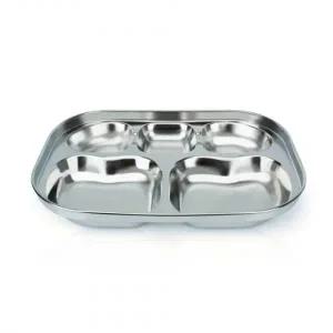 가정용 스텐 식판 배식판 24x17cm