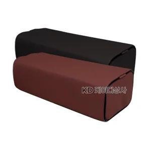 수성 사각베개 블랙 브라운 병원 진찰실 한의원 진료용