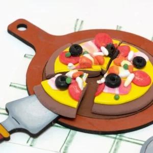 민화샵 클레이 5색 놀이 피자 만들기