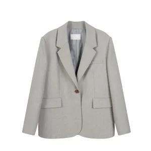 플라스틱아일랜드 원버튼 싱글 기본 자켓 PR1EJ261 453650