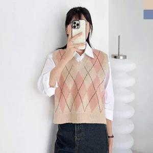 [콩심팥심]조끼코디 루즈핏 빅사이즈 정장 오버핏 베스트코디