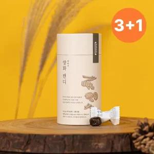 바라기 프로폴리스 쌍화 캔디 135g 3+1개  120개입)