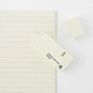 미도리 수정테이스 크림색 6mm