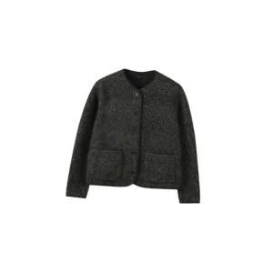 탑텐 TOPTEN 여성) 쉘파 크루넥 가디건_MSF4TC2002 MSF4TC2002 484684