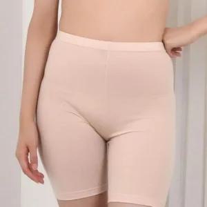 모달 실크감촉 무지 민자속바지 속바지 5부 (441kv)