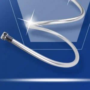 PVC 샤워기 샤워 호스 2m 실버 물때방지 꼬임방지