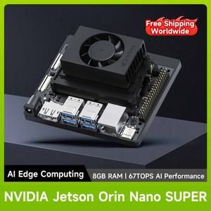 공식 오리지널 제트슨 오린나노 슈퍼 개발 보드 AI 대형 모델 키트 8GB RAM 코어 67TOPS 컴퓨팅 파워