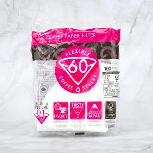 하리오 필터 VCF01 화이트 100매 1-2인용