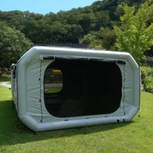 하이그라운즈 캠핑 대형 에어 쉘터 더 벙커 텐트 그레이 3.0 