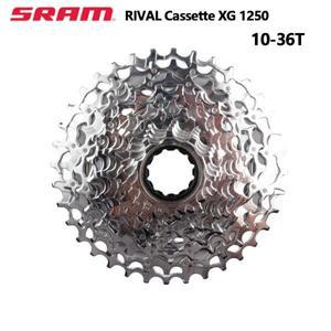 SRAM 라이벌 1250 카세트 XG 12S 10-36T 실버 1251 XPLR 10-44T 12단 도로 자전거 사이클링 프리휠 CS-XG-1
