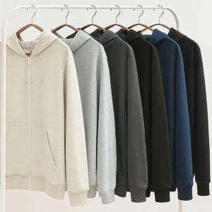 남녀공용 데일리 오버핏 후드집업 가디건 후드티 자켓 간절기 잠바 아우터