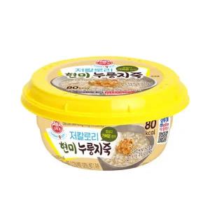 오뚜기 LIGHTJOY 저칼로리 현미누룽지죽 215g (상온)