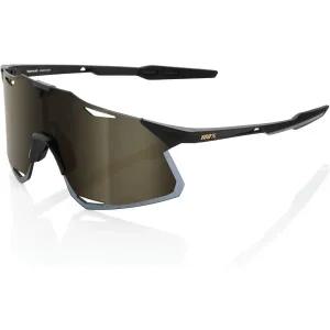 100% 하이퍼크래프트 스포츠 퍼포먼스 선글라스 사이클링 안경 매트 블랙 소프트 골드 미러