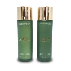 [김정문알로에] 큐어 하이드라 수딩 스킨+로션 기초화장품 무료