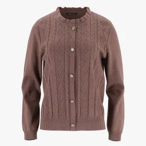 [PAT]1K63303 우븐배색 블라우스형 스웨터_JJ