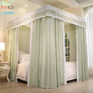 암막 침대텐트 1인용 난방텐트방한탠트 사각