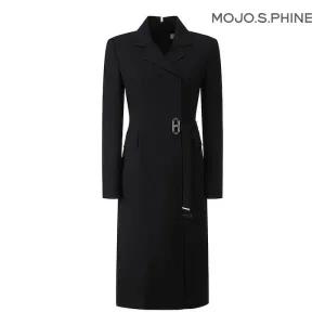 [모조에스핀] 허리장식 H라인 원피스 BK_J241MSE005 1756234