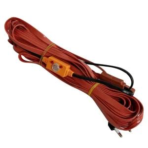 수도 동파 방지 열선 센서형 10M 히팅 케이블/보온 실리콘 예방 겨울철 한파 방지선 전기 히터 겨울 방지용