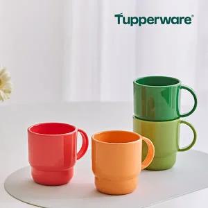 타파웨어 클리어 머그 세트