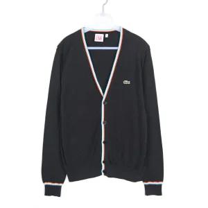 구제 라코스테 니트 가디건 남성M 면혼방 스웨터 11072