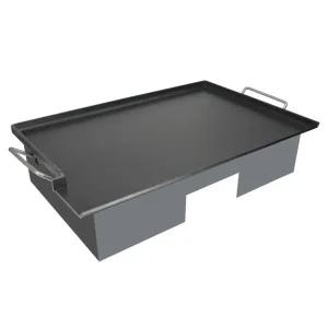철판 구이 기계 식당용 두부 계란 꼬치 굽기 불판 그릴 - 50x30cmx6mm