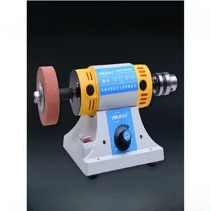 탁상용연마기 소형 샌딩기 벨트 그라인더 전동 연삭기 그라인더+양쪽 브렌