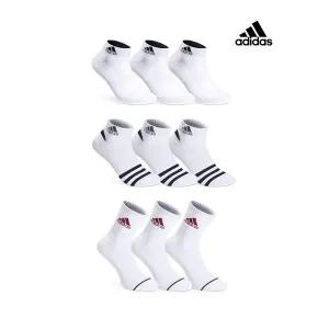 [아디다스] 남자 여자 스포츠 양말 쿠션 논쿠션 파일 중목 크루삭스 발목