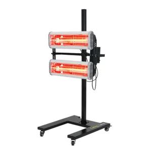 차량 도장 건조기 바퀴 달린 고온 썬팅 페인트 말리기 OL2600W 오븐 램프