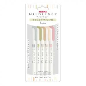 마일드라이너 NTC 파스텔 new 컬러 5본세트