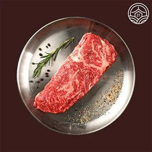 [청담미가]청담미가 채끝등심 스테이크용 300g 4팩+시즈닝 4g 4팩