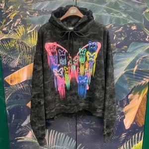 나비자수큐빅나염후드티셔츠MM11TS701_IC