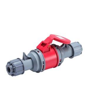 RZQUAL IP44 방수 산업용 플러그 및 소켓 커넥터 16A/32A 3코어 4코어 5코어 항공 비폭발 방지 커플러(5코어 32A 커넥터)