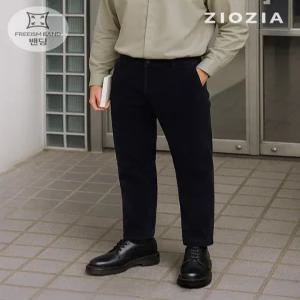 [지오지아][지오지아] 테이퍼드 핏 코듀로이 허리밴딩 팬츠 (ABD4PP1102)