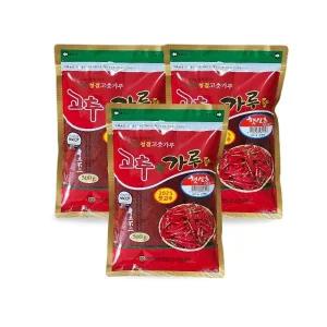 [청양농협] 청결고춧가루 햇살초 골드 순한맛 500g x 3봉