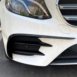 리어 스포일러 호환 카본 립 트림 페이스리프트 범퍼 안개등 스플리터 S213 AMG 룩 클래스 E 튜닝 라인 프론트 프리 W213