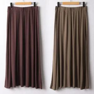 빅사이즈 509 여리루즈밴딩롱스커트 DRAF347