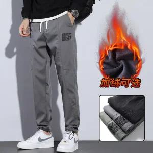 남자 신상바지 캐주얼 팬츠 봄가을 기모 조거 레셀 배기 카고 추동 심쿵