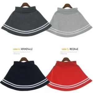 여자 스포티 미니 플레어 스커트 후레아 짧은 치마